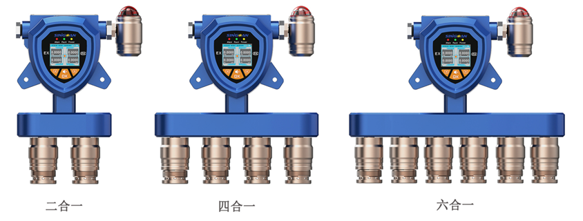 固定式復合型氧氣氣體檢測儀